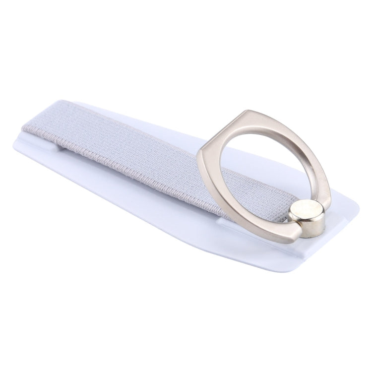 Universal 360° Rotating Finger Ring Phone Holder Stand (White)