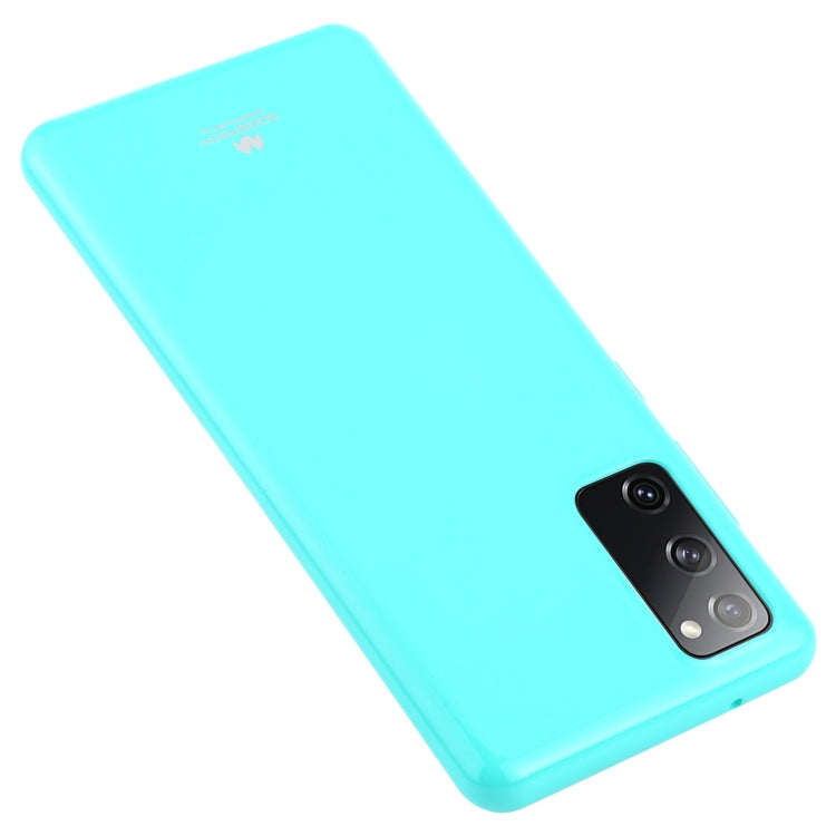 GOOSPERY JELLY Full Coverage Soft Case for Samsung Galaxy S20 FE - Blue