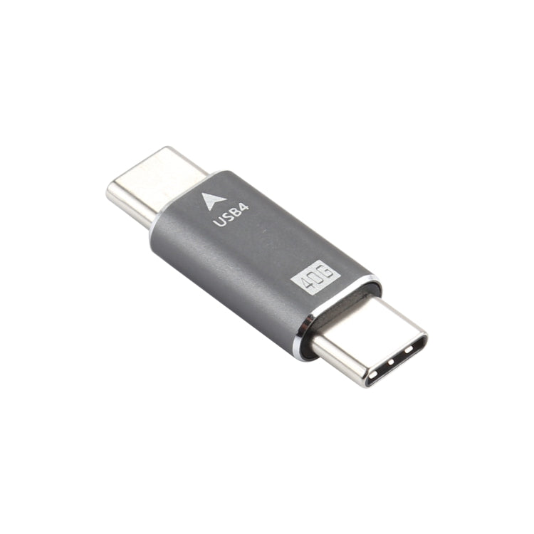 High-Speed USB-C Male to Male Plug Converter with 40Gbps Data Sync