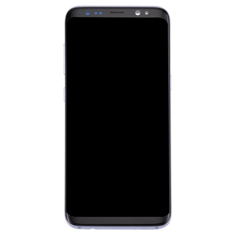 LCD Screen + Touch Panel with Frame for Samsung Galaxy S8 - Grey
