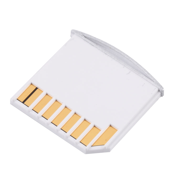 White Micro SD/TF Card to SD Adapter for MacBook Air/Pro, Supports up to 512GB