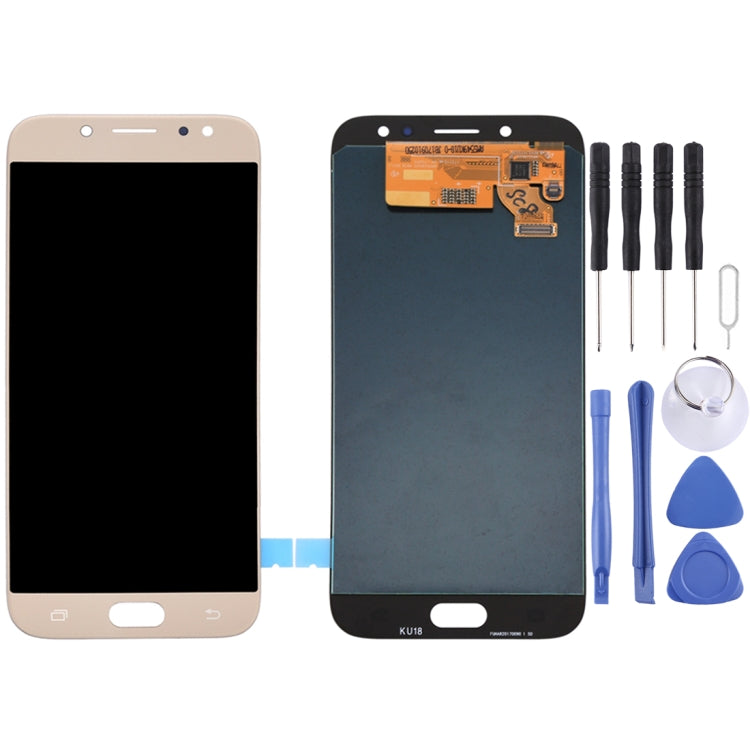 Gold LCD Screen and Digitizer Assembly for Galaxy J7 (2017) / J7 Pro
