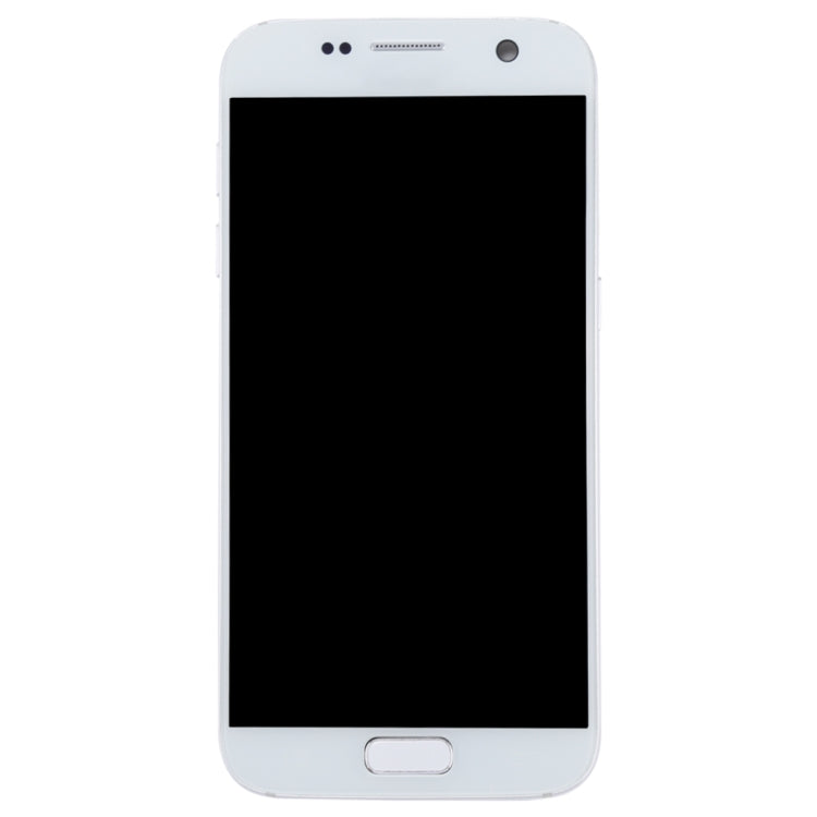 Full Assembly LCD Screen and Digitizer with Frame for Galaxy S7 / G930V (White)