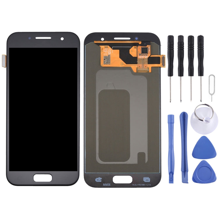 Original LCD Screen and Digitizer Full Assembly for Galaxy A3 (2017) / A320, A320FL, A320F, A320F/DS, A320Y/DS, A320Y with Quality Warranty