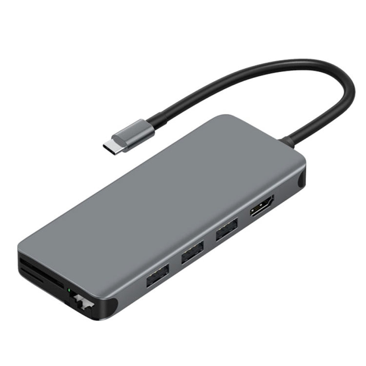 WIWU Alpha 12 In 1 Multi-function HUB Docking Station
