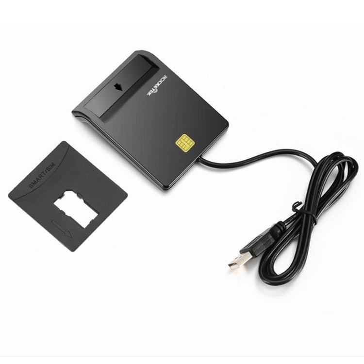 ROCKETEK SCR1 CAC ID SIM Chip Smart Card Reader with Multi-Compatibility