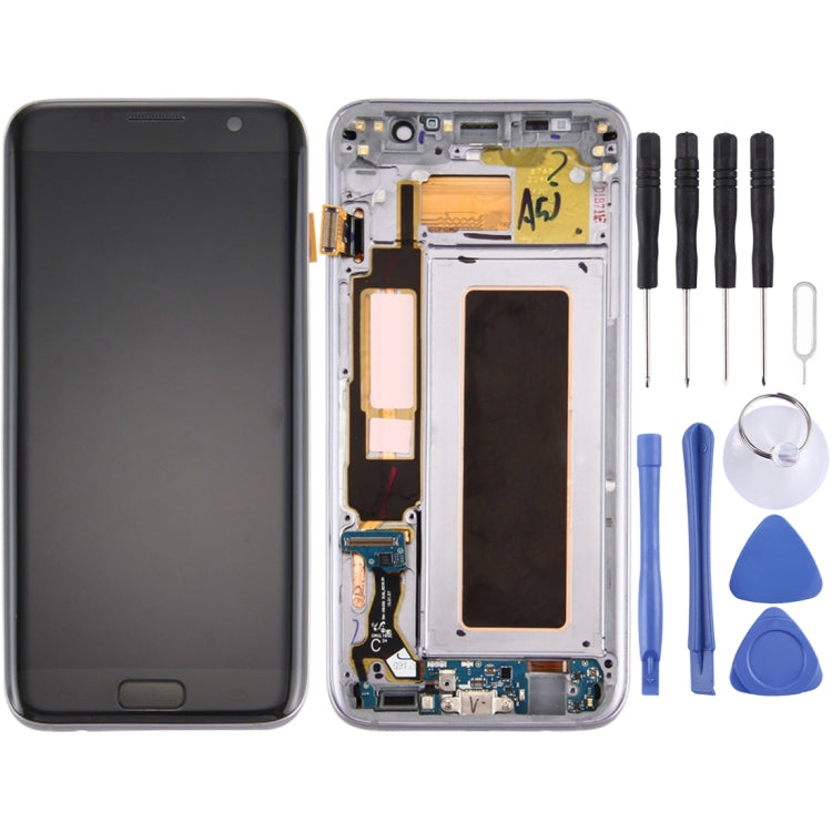 LCD Screen and Digitizer Full Assembly Replacement for Samsung Galaxy S7 Edge / G935F (Black)