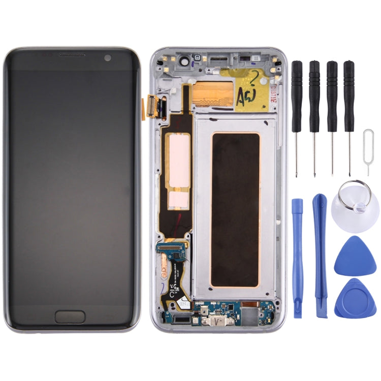 LCD Display and Touch Screen Replacement for Galaxy S7 Edge / G935A (Black)