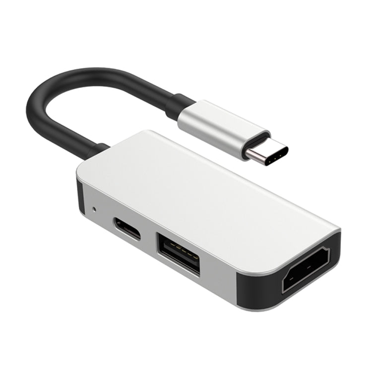 Versatile 3-in-1 USB-C Docking Station with HDTV Support