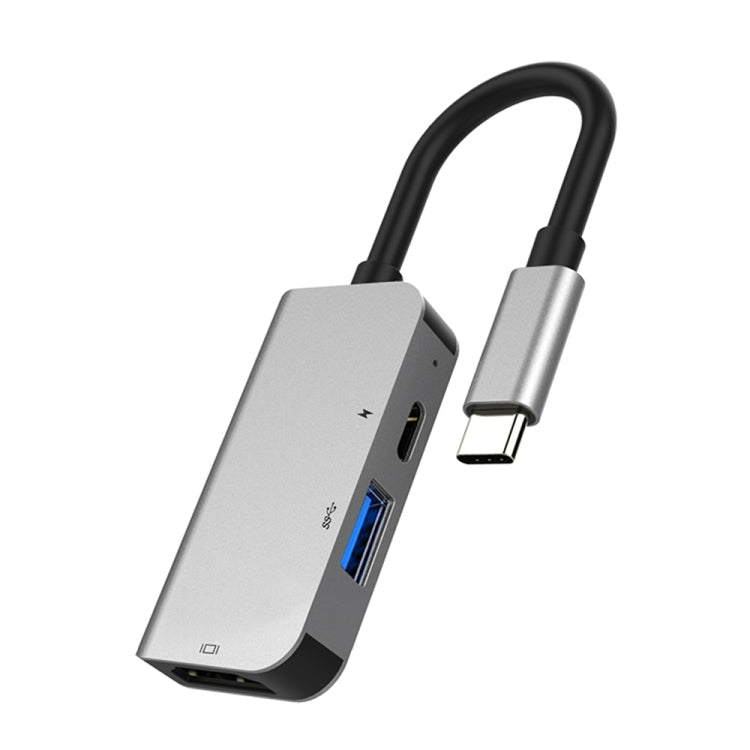 Versatile 3-in-1 USB-C Docking Station with HDTV Support