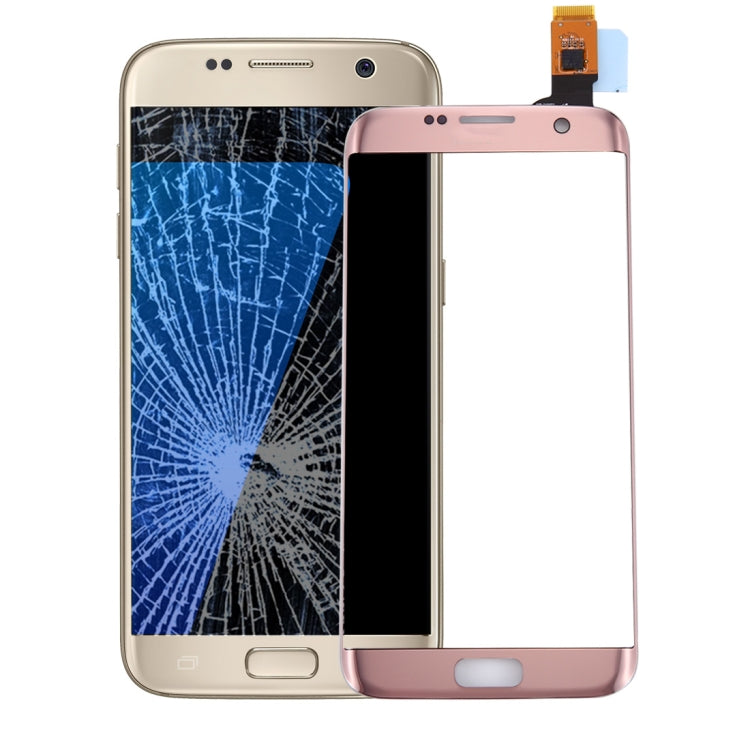 Rose Gold Touch Panel Replacement for Samsung Galaxy S7 Edge G9350 G935F G935A