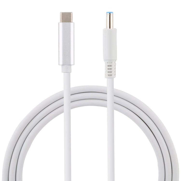 USB-C to 4.5x3.0mm Laptop Power Charging Cable with 1.5m Cable Length (White)