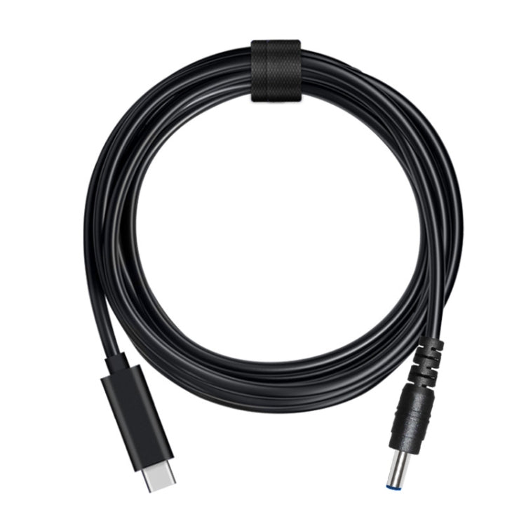 USB-C to 4.5x3.0mm Laptop Power Charging Cable (Black) - 1.5m Length