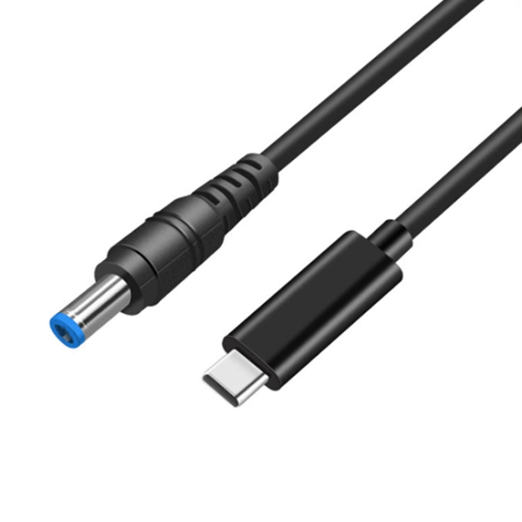 USB-C to 4.5x3.0mm Laptop Power Charging Cable (Black) - 1.5m Length