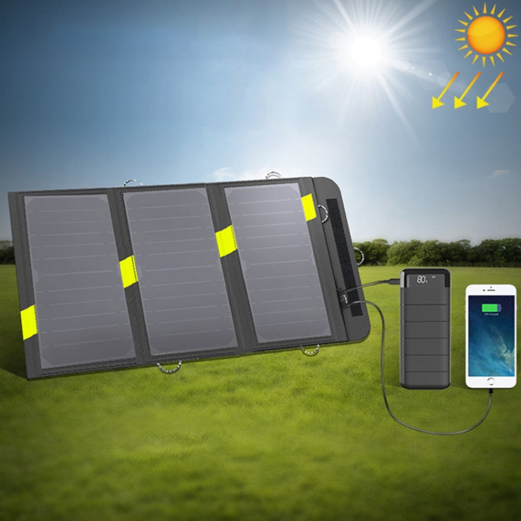 ALLPOWERS 20W 5V Solar Phone Charger with Dual USB Output