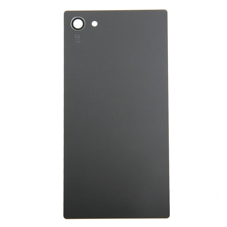 Black Original Back Battery Cover for Sony Xperia Z5 Compact with High-Quality Replacement