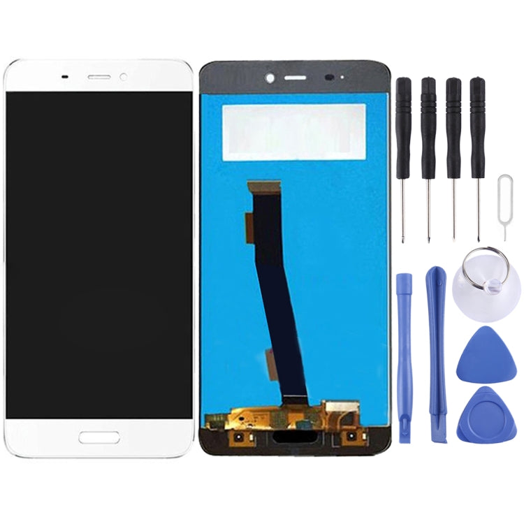 Xiaomi Mi 5 White LCD Screen and Digitizer Full Assembly
