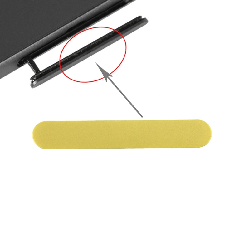 Card Slot Dust Plug for Sony Xperia Z5 - Yellow