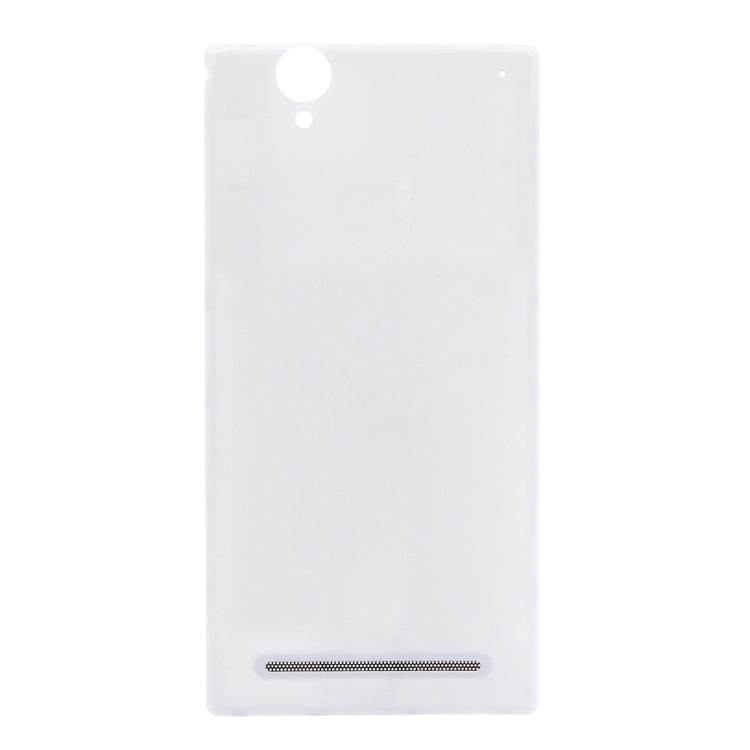 White Back Battery Cover Replacement for Sony Xperia T2 Ultra