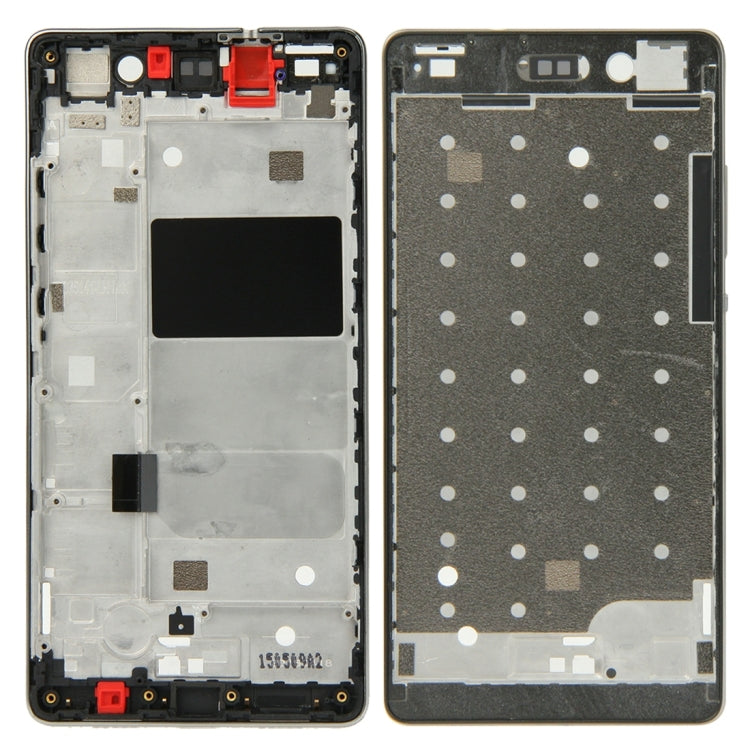 Huawei P8 Lite Black Front Housing LCD Frame Bezel Plate