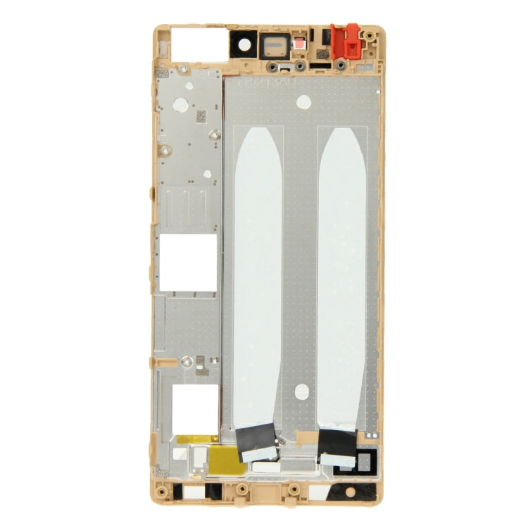 Front LCD Frame Bezel Plate for Huawei P8 (Gold)