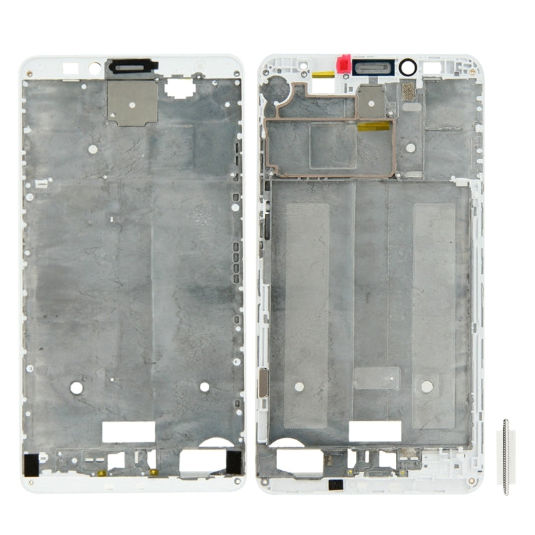 Front Housing LCD Frame Bezel Plate for Huawei Ascend Mate 7 - White