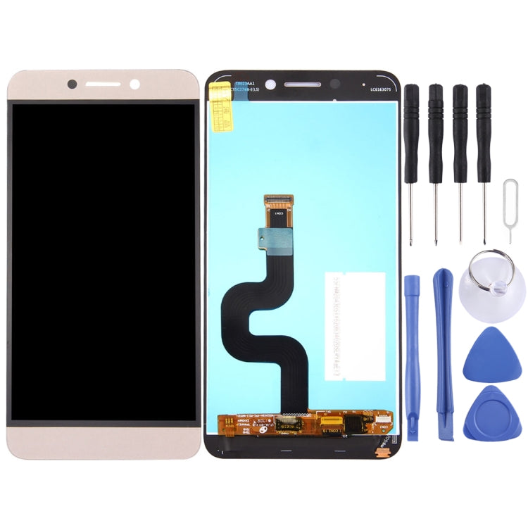 Gold LCD Screen and Digitizer Assembly for Letv Le 2 / X620