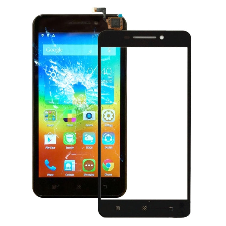 Lenovo A5000 Replacement Touch Panel in Black