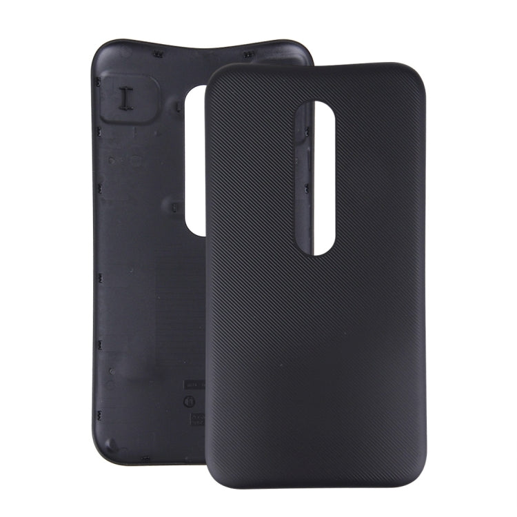Black Battery Back Cover Replacement for Motorola Moto G (3rd Gen.)