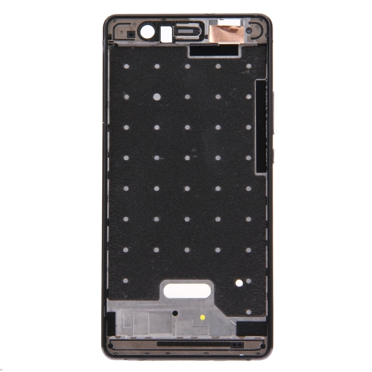 Huawei P9 Lite Black Front Housing LCD Frame Bezel Plate