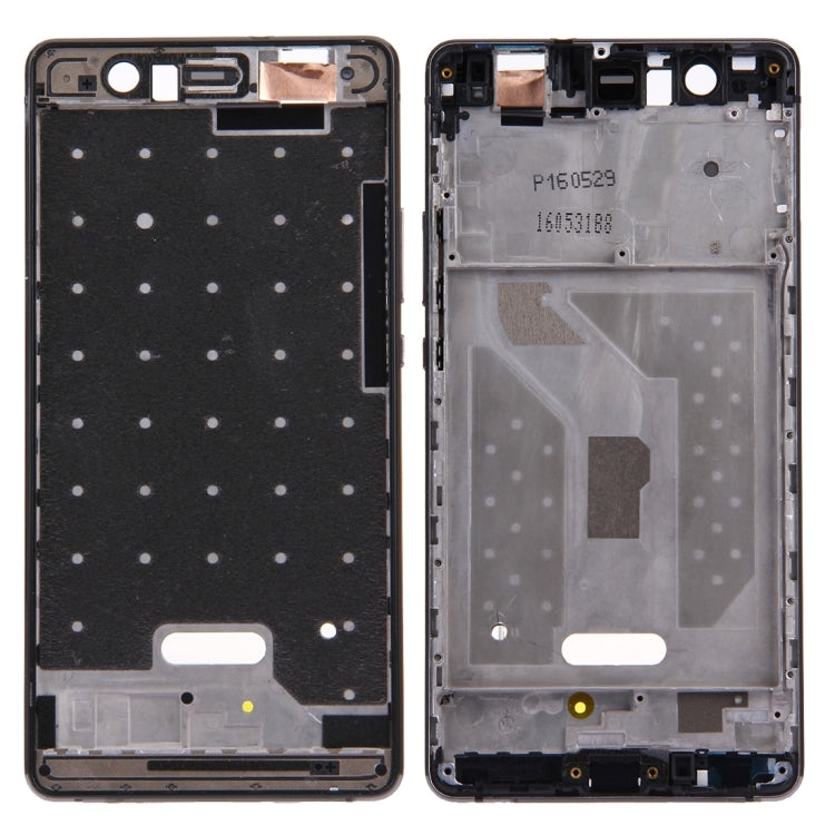 Huawei P9 Lite Black Front Housing LCD Frame Bezel Plate