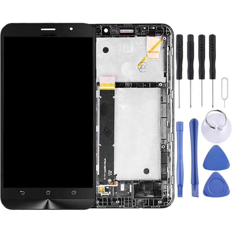 Asus Zenfone ZB551KL Go TV TD-LTE X013D X013DB Black LCD Screen and Digitizer Full Assembly with Frame