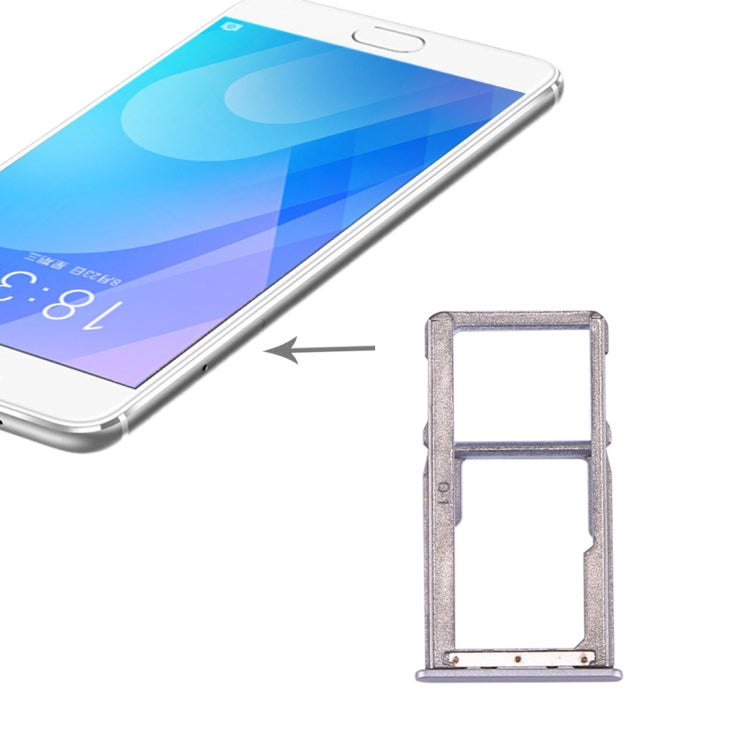 Meizu M6 Note Silver SIM Card Tray