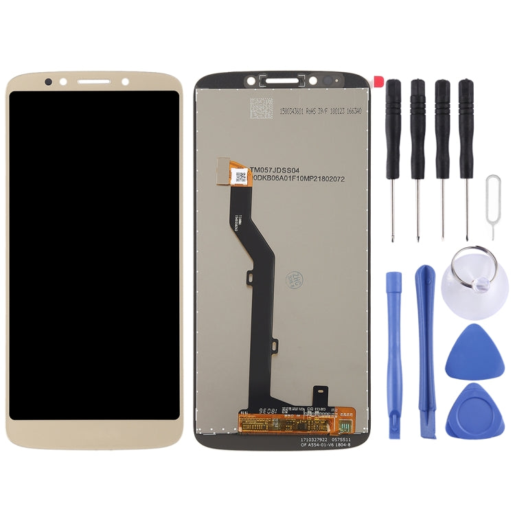 Motorola Moto E5 Full Assembly Replacement LCD and Digitizer (Gold)
