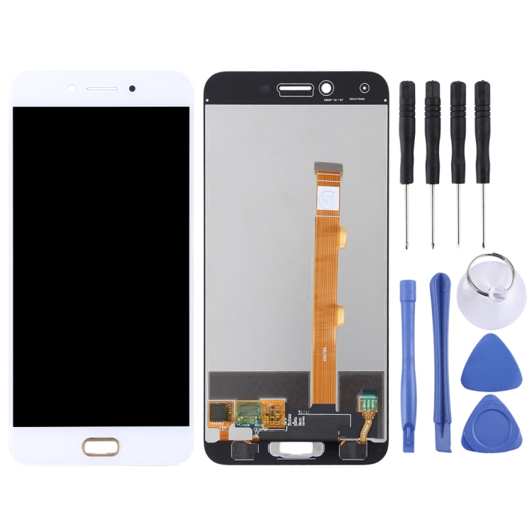 OPPO A77 White LCD Display and Touch Screen Digitizer Assembly
