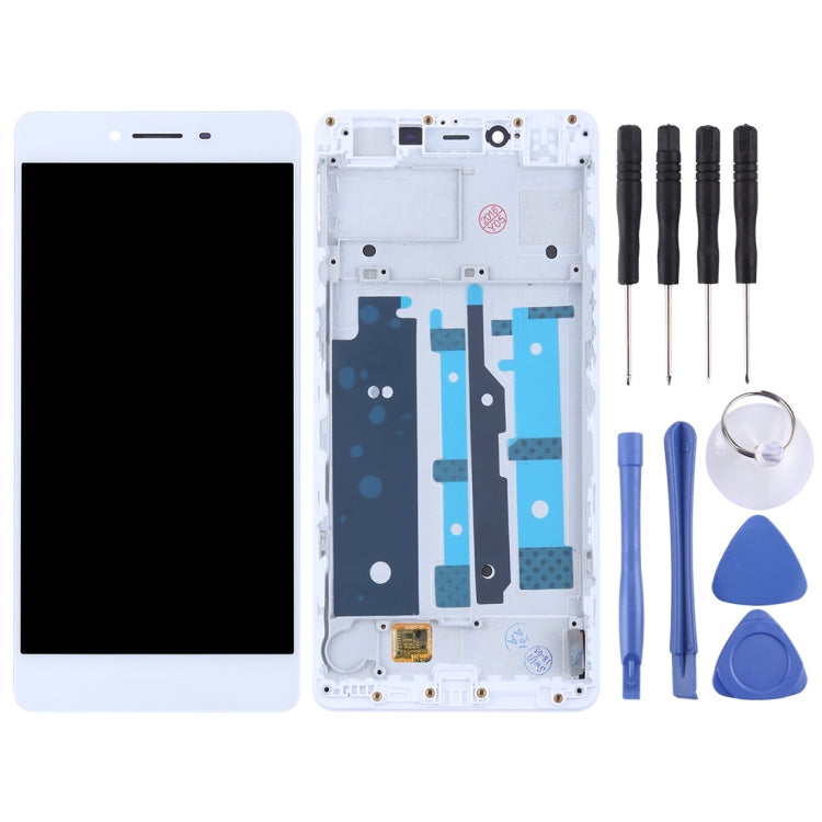 OPPO R7s White LCD Screen and Digitizer Full Assembly