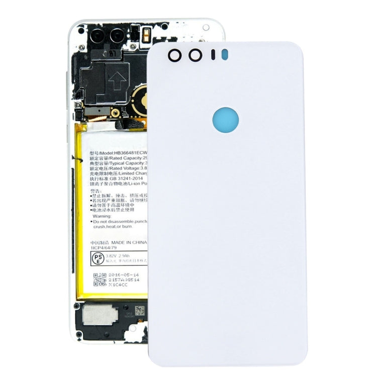 White Back Cover Replacement for Huawei Honor 8 Battery