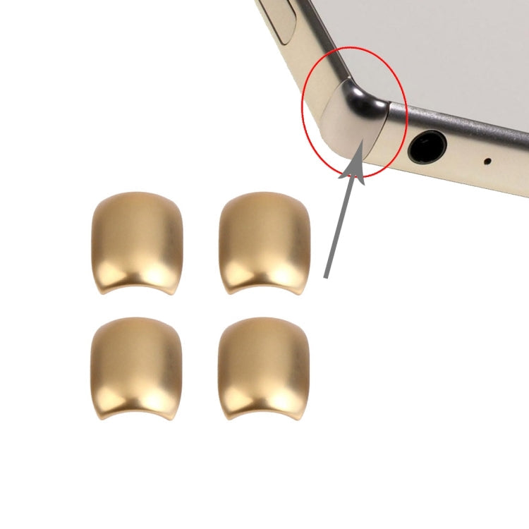 4-Piece Gold Front Bezel Edge Replacement for Sony Xperia Z5 Premium