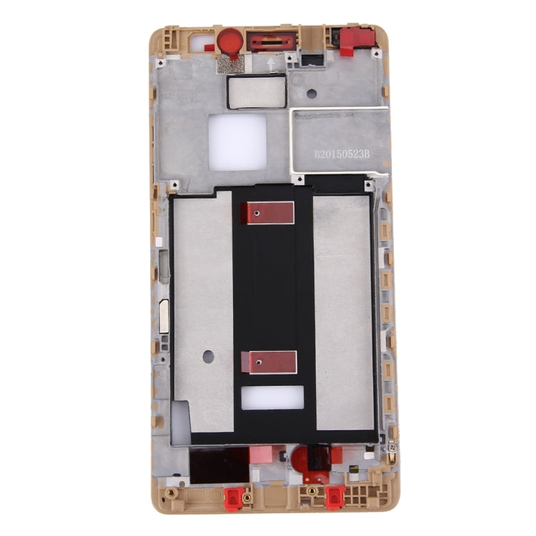 Gold Front Housing LCD Frame Bezel Plate for Huawei Mate S