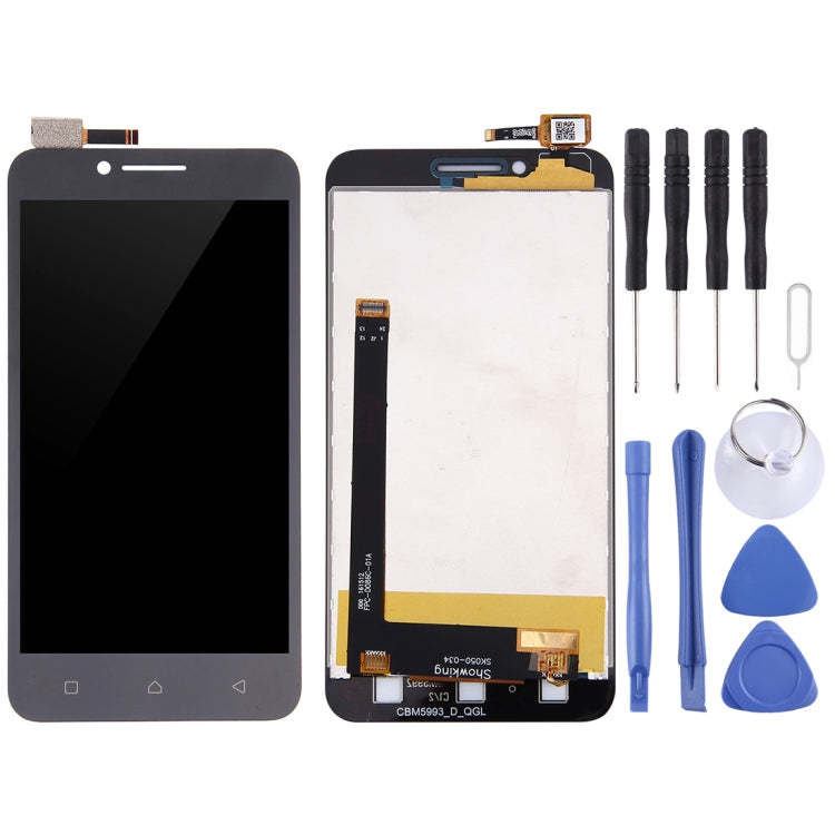 Full LCD Screen and Digitizer Assembly for Lenovo VIBE C / A2020 in Black