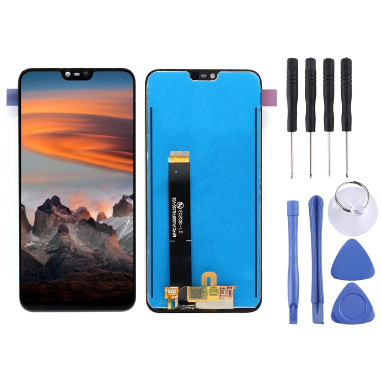 Nokia X6 (2018) TA-1099/Nokia 6.1 Plus LCD Screen and Touch Screen Digitizer Assembly - Black
