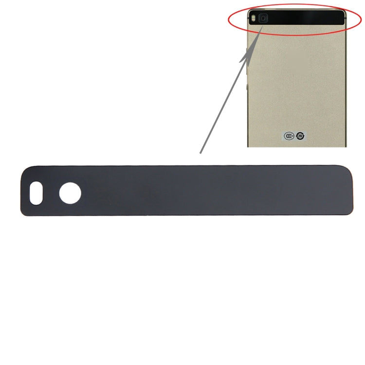 Replacement Back Camera Lens for Huawei P8 (Black)