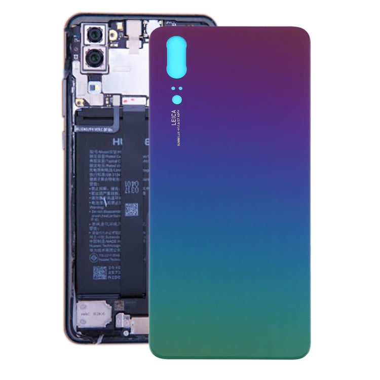 Huawei P20 Battery Back Cover - Aurora Blue