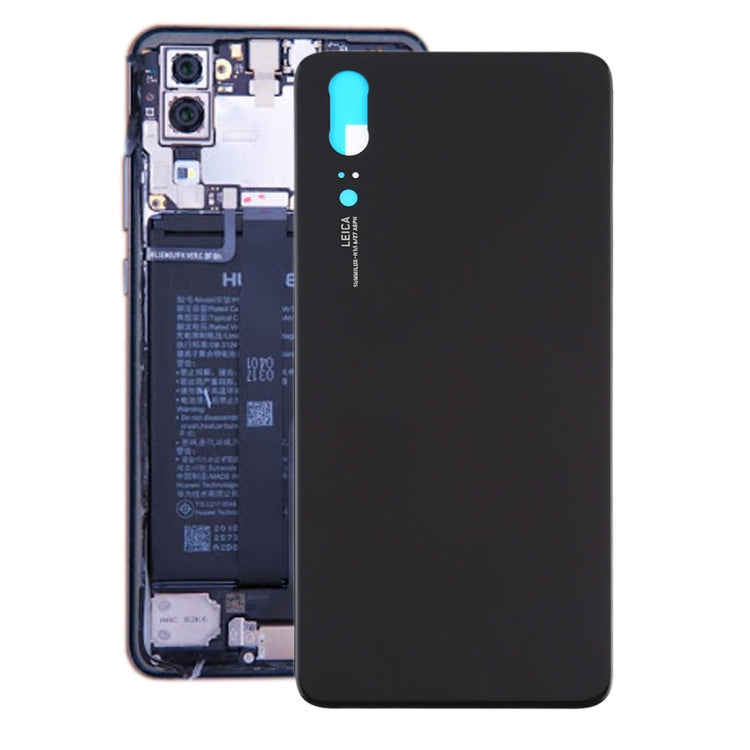 Huawei P20 Replacement Battery Back Cover in Black