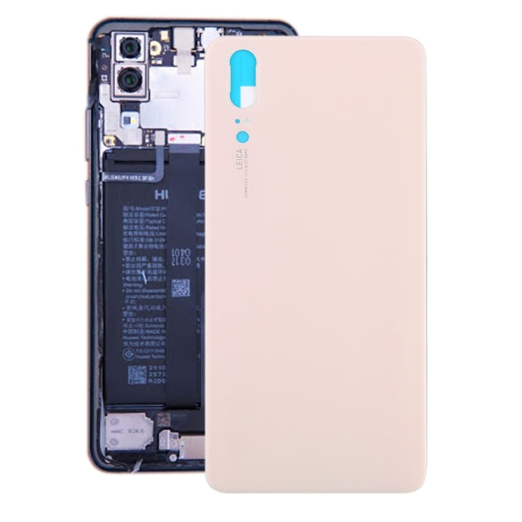 Pink Battery Back Cover for Huawei P20 - High-Quality Replacement