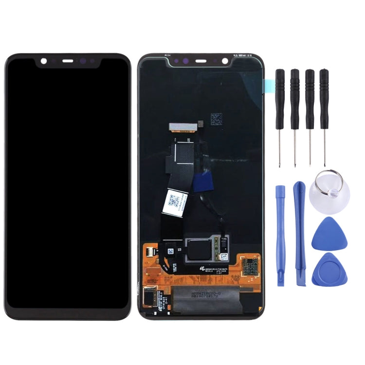 Full Assembly LCD Screen and Digitizer with Fingerprint Sensor for Xiaomi Mi 8 UD / Mi 8 Pro (Black)
