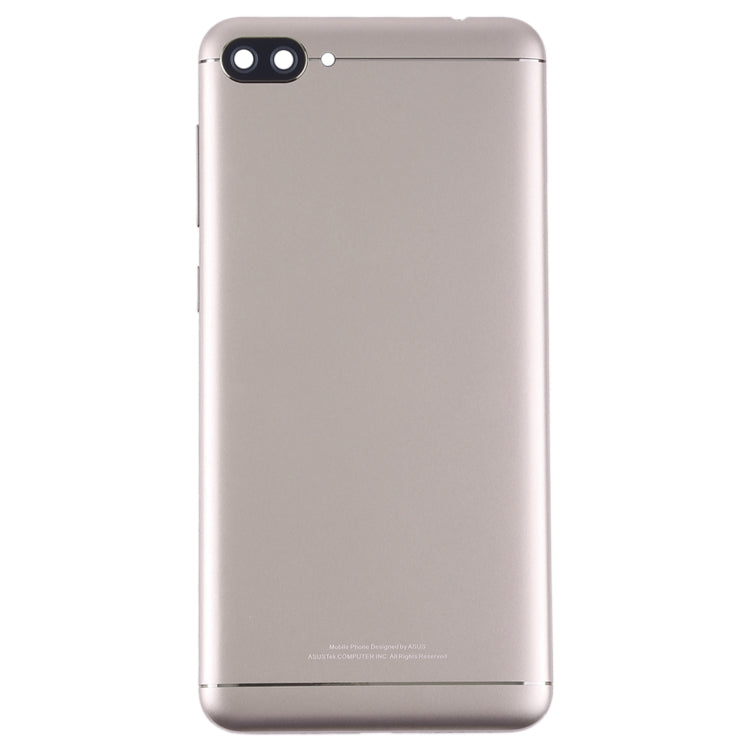 Gold Back Cover with Camera Lens & Side Keys for Asus Zenfone 4 Max ZC520KL X00HD