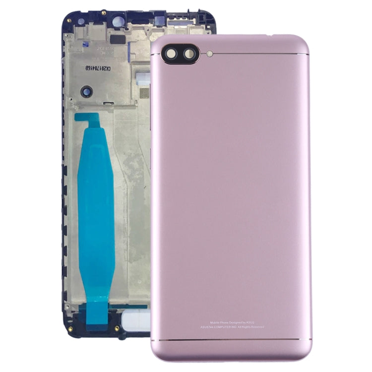 Rose Gold Back Cover with Camera Lens & Side Keys for Asus Zenfone 4 Max ZC520KL X00HD