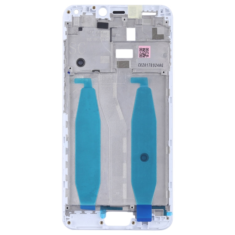 Front Housing LCD Frame Bezel Plate for Asus Zenfone 4 Max ZC554KL X00IS X00ID in White