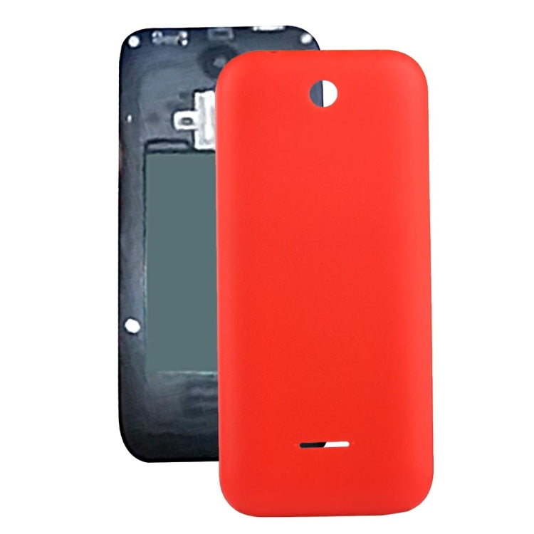Red Plastic Battery Back Cover Replacement for Nokia 225